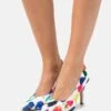 Christopher Kane Neon Smudge Court - Tacones - Multi-Coloured