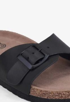 Hebilla - Sandalias Planas - Black -Mundo De Zapatos 03051fbd902e43c7a190cf971c8e7526