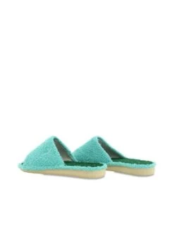 Spa Parquet Rizo - Pantuflas - Verde -Mundo De Zapatos 0375c9cd9c2f4093a71ba33ba6338e4b