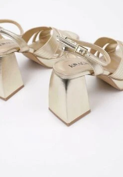 Livs - Sandalias De Tacón - Gold -Mundo De Zapatos 0892d5849baf4f3c8a78b5cade7aae7e