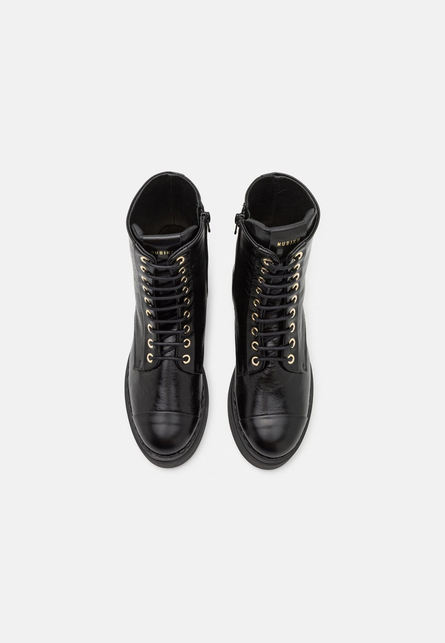 Nubikk Finn Bowie - Botines Con Cordones - Black 5 Nubikk Finn Bowie - Botines Con Cordones - Black - Imagen 5