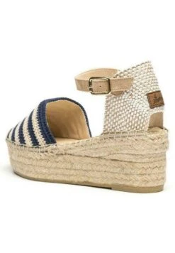 Vidorreta Valenciana Cuña - Zapatos De Plataforma - Azul Marino -Mundo De Zapatos 0c62bd0278b14fb38a744d1e952efbe9