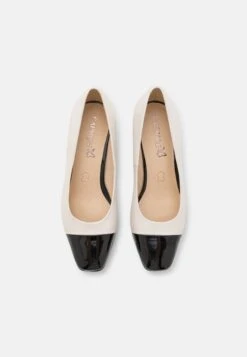 Caprice Tacones - Offwhite/Black -Mundo De Zapatos 0da372d43f7a44c684faf127272c6362