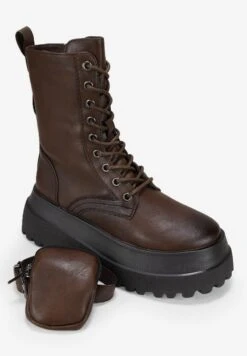 Botines Con Cordones - Marron 14 Botines Con Cordones - Marron -Mundo De Zapatos 0f96a707790d4222920ebe91b67d286d