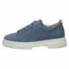 Caprice Zapatos Con Cordones - Blue Suede