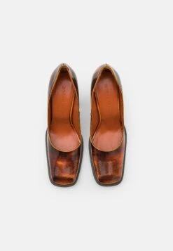 Bowed Combo Abrasivato - Zapatos Altos - Brown -Mundo De Zapatos 1527e42a6b694e9d8829c8d3b99fb9e2