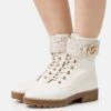 MICHAEL Michael Kors Rory Lace - Botines Con Cordones - Cream