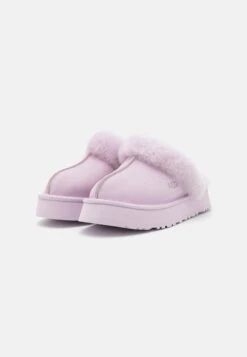Ugg Disquette - Pantuflas - Lavender Fog -Mundo De Zapatos 1b313a0d7a9245d184f2a499a410b975