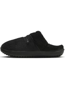Nike Sportswear Pantuflas - Black Black Dark Smoke Grey -Mundo De Zapatos 1b4af7a61b67466dac4dade60d5ab497