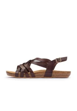 Yokono Sandalias De Cuña - Brun