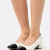 Caprice Tacones - Offwhite/Black