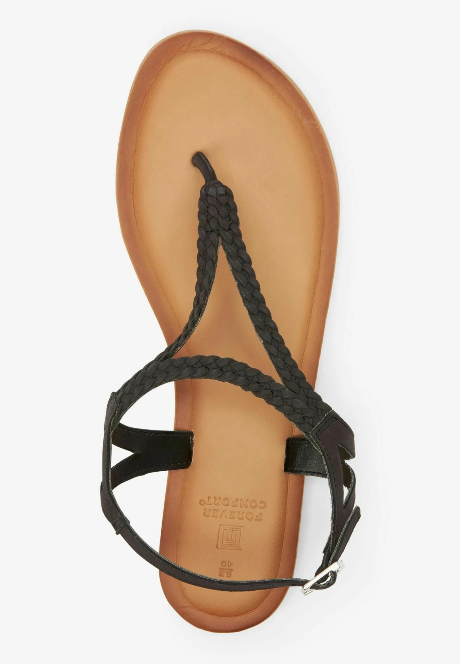 Next Forever Comfort Plait Toe Post - Sandalias De Dedo - Black 3 Next Forever Comfort Plait Toe Post - Sandalias De Dedo - Black - Imagen 3