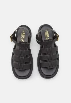 Replay Nat - Sandalias Con Plataforma - Black -Mundo De Zapatos 28fc8db705844b0a9005a3ad63649f79