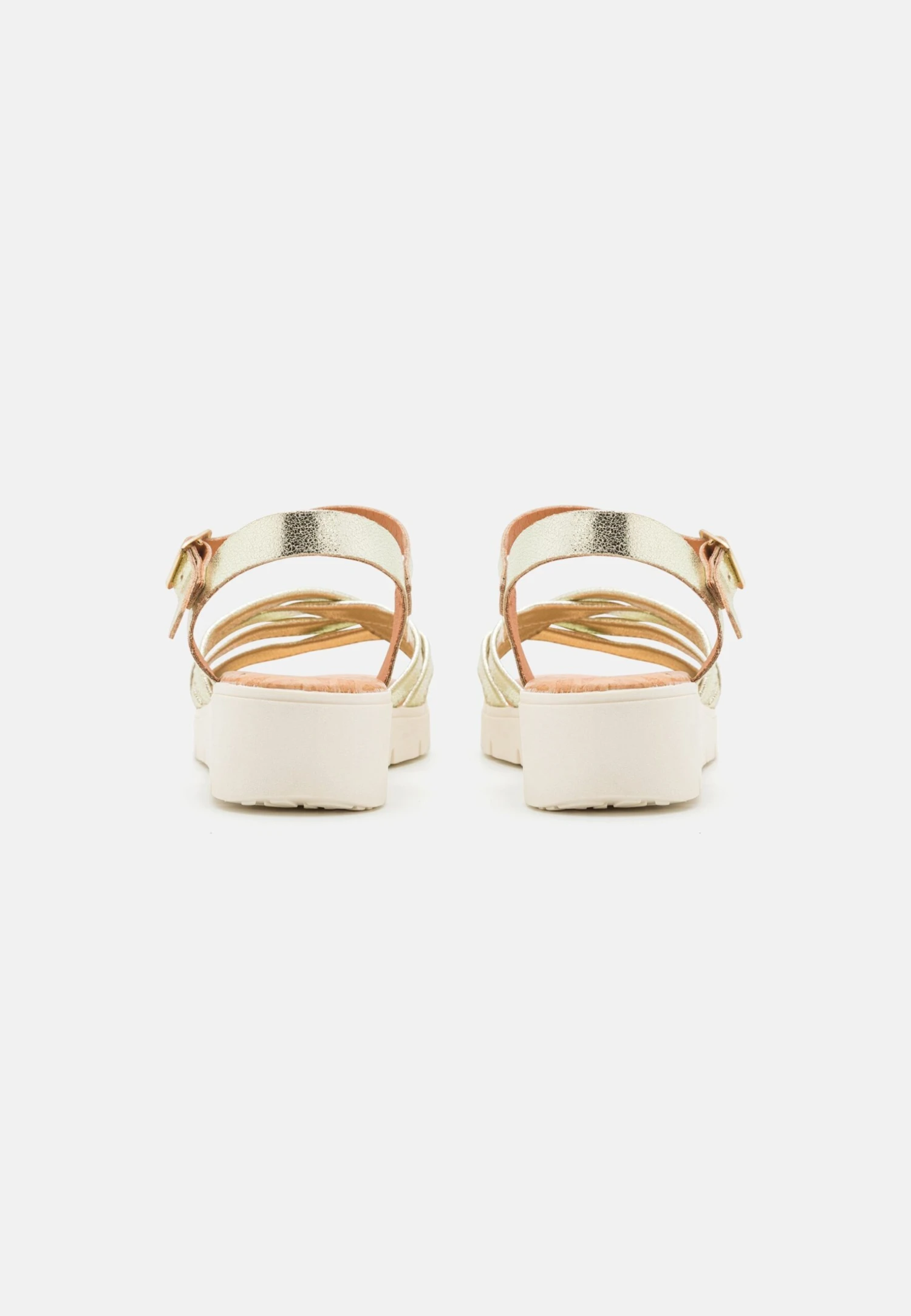 MTNG Happy - Sandalias De Cuña - Champagne 4 MTNG Happy - Sandalias De Cuña - Champagne - Imagen 4