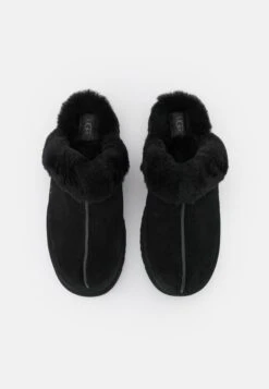 Ugg Disquette - Pantuflas - Black -Mundo De Zapatos 2c4b8f2da1e5442ab491ff5f0c3d4692
