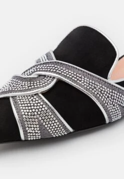 Alberta Ferretti Embroideries - Sandalias Planas - Black -Mundo De Zapatos 2de832af0e954dd38f6d3b6892707b0b