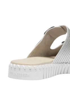 ILSE JACOBSEN Tulip Ml - Sandalias Planas - Silver -Mundo De Zapatos 2e51cdcc1a83496caafcfd769912803b