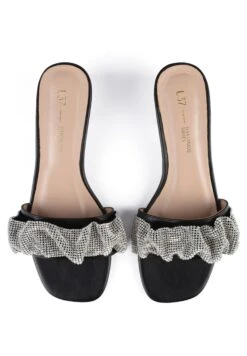 L37 Belong To Me - Sandalias Planas - Black -Mundo De Zapatos 3566c6a3b4804c1b8a7ba1d2d6f19325