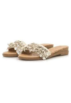 MTNG Planas - Sandalias Planas - Beige -Mundo De Zapatos 3aba094b4d7942ad8b550f90640ac441