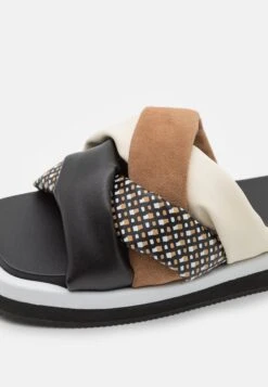 Boss Allie Braid Slide - Sandalias Planas - Black -Mundo De Zapatos 3e3e2c0b8b16407782c31ca4caa7a86d