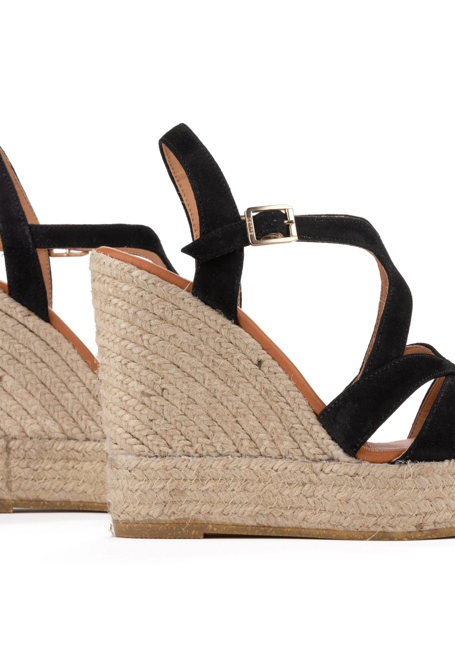 Kanna Sofia - Sandalias De Cuña - Black 4 Kanna Sofia - Sandalias De Cuña - Black - Imagen 4