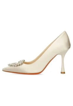 MELVIN & HAMILTON Alena 1 Raso Champagne - Tacones - Beige