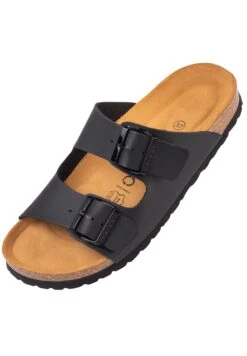 Korfu - Sandalias Planas - Schwarz -Mundo De Zapatos 45cc71ae68514b76b2e7d0fa3cfbe9a4