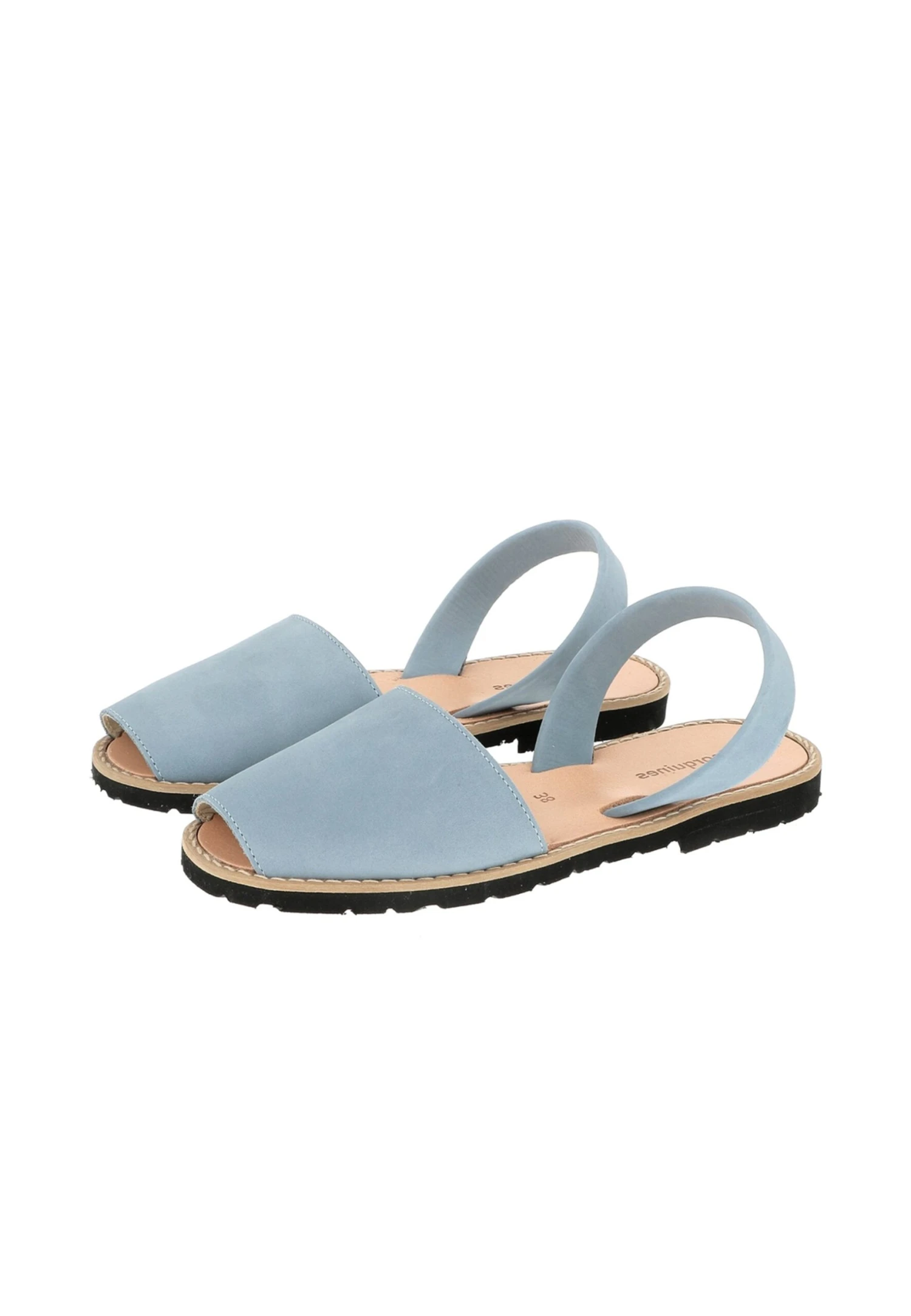 Avarca Nubuck - Sandalias - Bluish Gray 2 Avarca Nubuck - Sandalias - Bluish Gray - Imagen 2