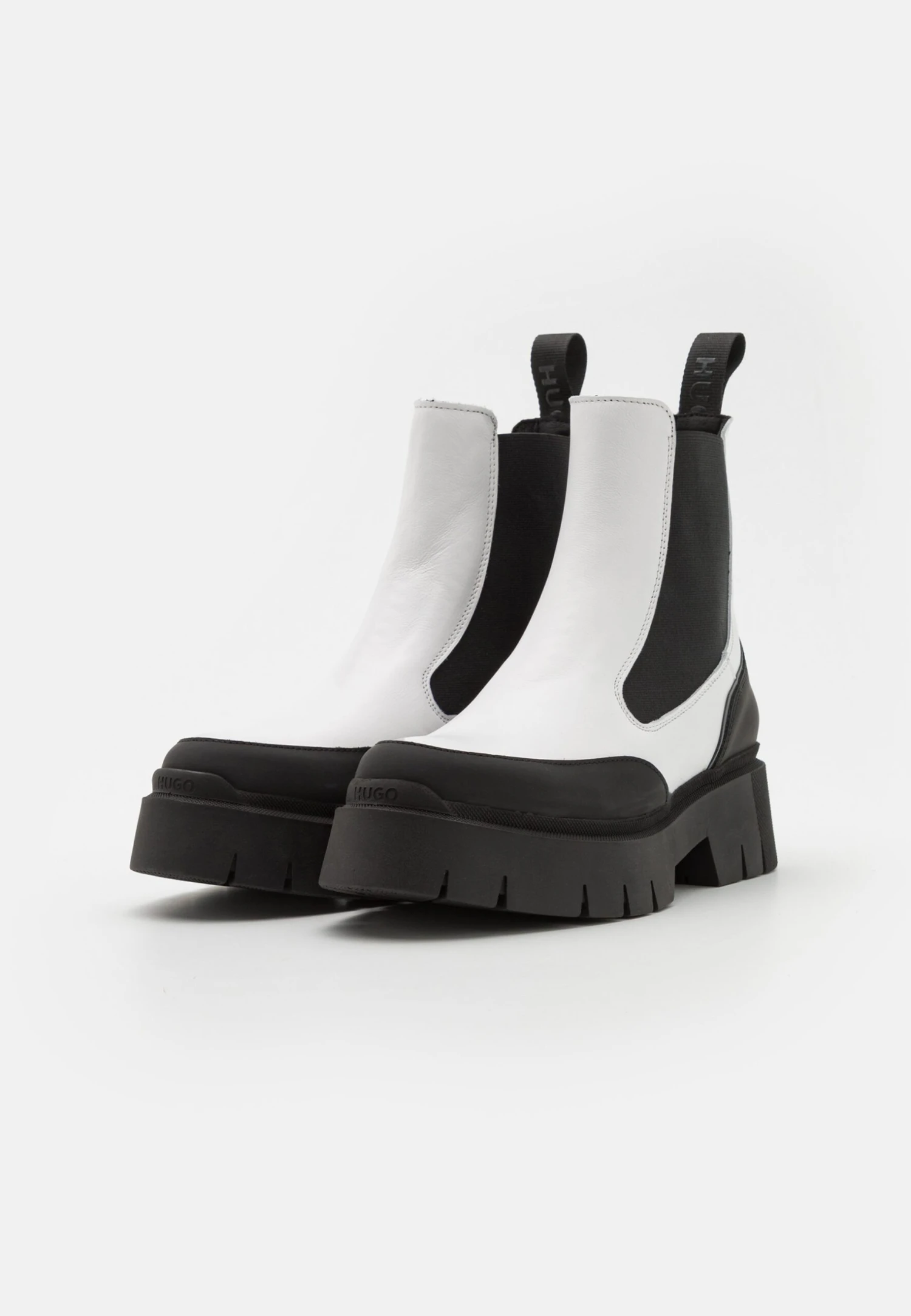 Hugo Kris Chelsea - Botines Con Plataforma - Open White 3 Hugo Kris Chelsea - Botines Con Plataforma - Open White - Imagen 3