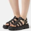 Replay Nat - Sandalias Con Plataforma - Black