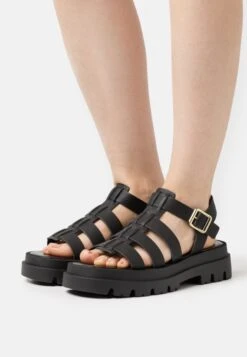 Replay Nat - Sandalias Con Plataforma - Black