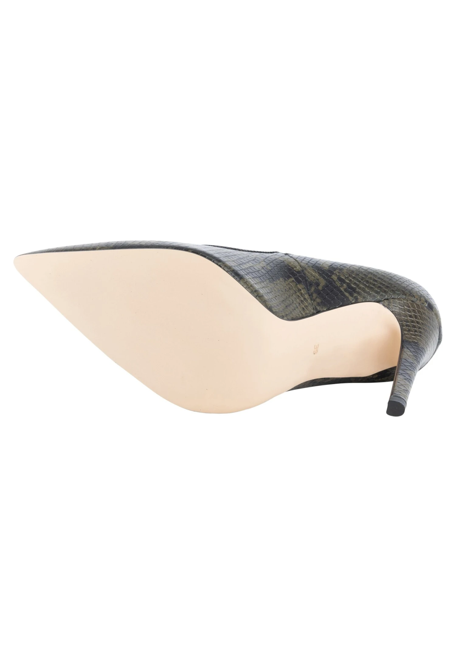 Faina Mit Reptil Prägung - Tacones - Grün Schlange 5 Faina Mit Reptil Prägung - Tacones - Grün Schlange - Imagen 5