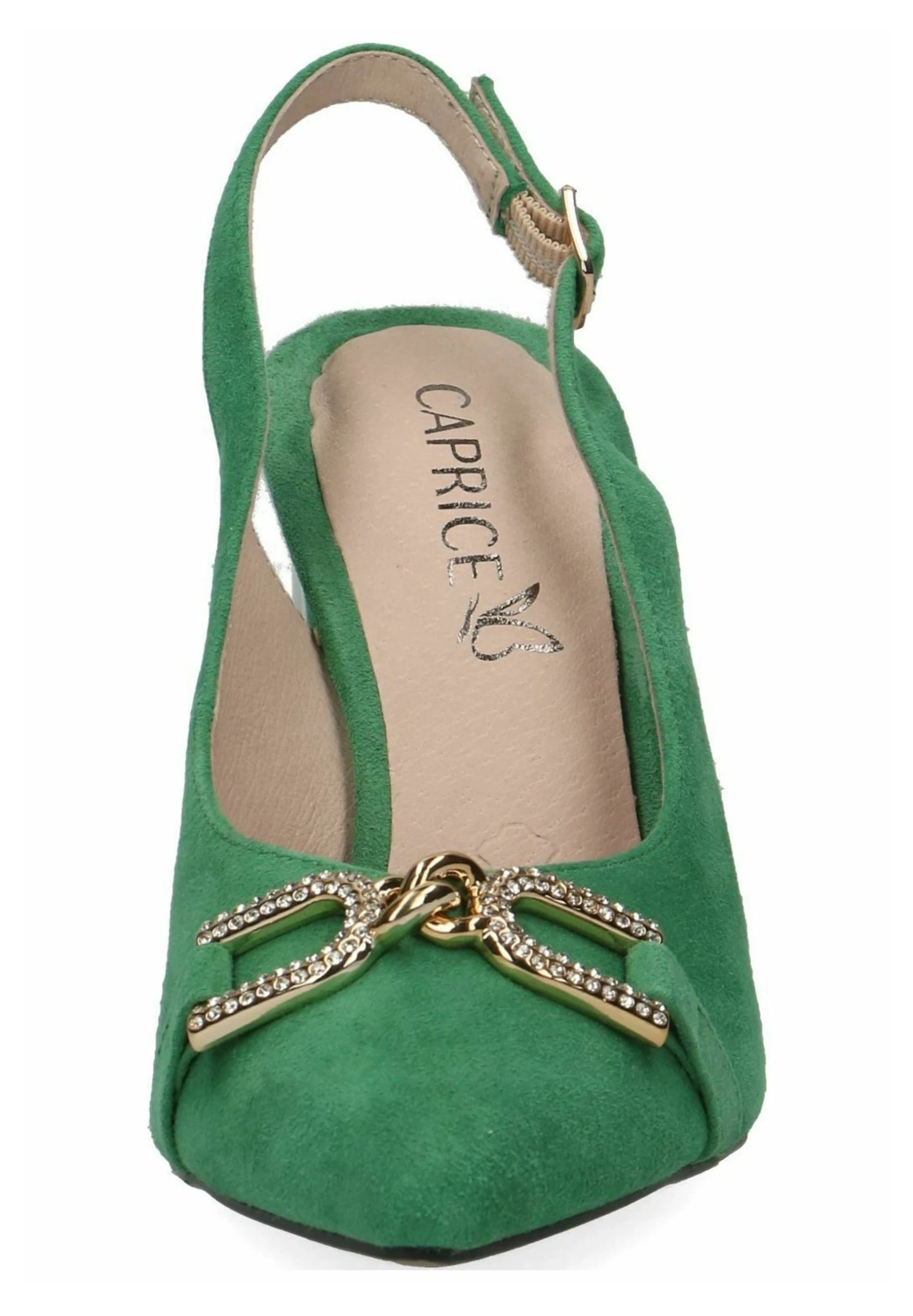 Caprice Zapatos Altos - Green Suede 3 Caprice Zapatos Altos - Green Suede - Imagen 3