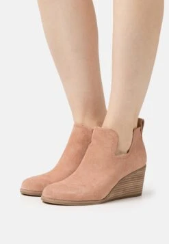 Toms Kallie - Botines De Cuña - Brown