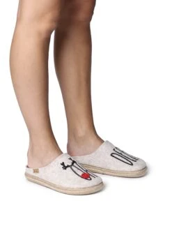 Toni Pons Miri-Nd - Pantuflas - Mottled Light Grey