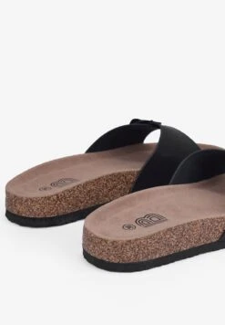 Hebilla - Sandalias Planas - Black -Mundo De Zapatos 52def0c0edd2469697483ee947b5cdc5