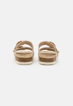 Pier One Leather - Sandalias Planas - Beige -Mundo De Zapatos 5360c7abaa9e4ffeb91d653059a98728