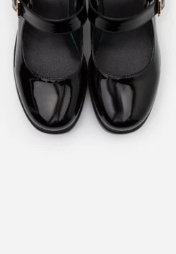 KOI FOOTWEAR Vegan Tira Classic Mary Janes - Zapatos De Plataforma - Black -Mundo De Zapatos 56ccfe4a0bda48248c84fa1ef53662a6