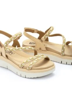 Pikolinos Palma W4N - Sandalias De Cuña - Cream -Mundo De Zapatos 5cd4a47216c740fd9cba13abb562cee3