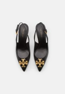 Tory Burch Eleanor Sling Back- Tacones - Black -Mundo De Zapatos 5f20f3cc454a4368bda1b075335c37b5