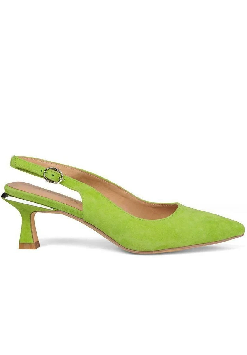 Alma En Pena Nordesia - Tacones - Verde Neón 1 Alma En Pena Nordesia - Tacones - Verde Neón