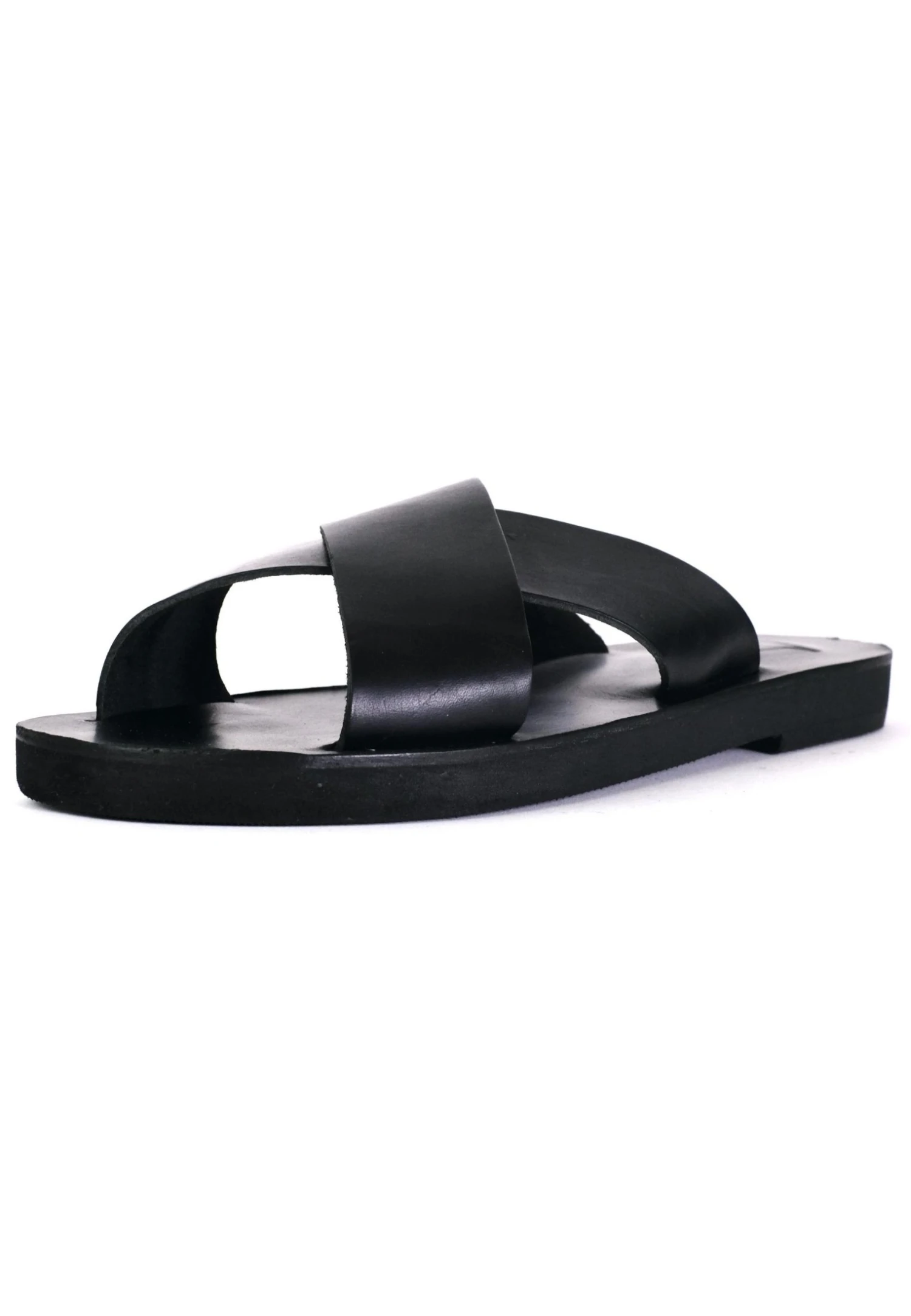 '24 Leather Flat - Sandalias Planas - Schwarz 4 '24 Leather Flat - Sandalias Planas - Schwarz - Imagen 4