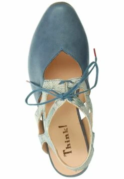 Think! Zapatos De Salón Con Cordones - Denim Kombi -Mundo De Zapatos 6f68af5a757a4248b486173fc97a99c8