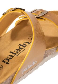 Samos Pf - Sandalias Planas - Senf Gold -Mundo De Zapatos 6fc290983b6247f8b0f8e24bca15a5bd