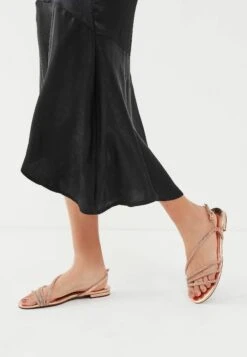 Next Forever Comfort® Strappy Sparkle Standard - Sandalias - Rose Gold