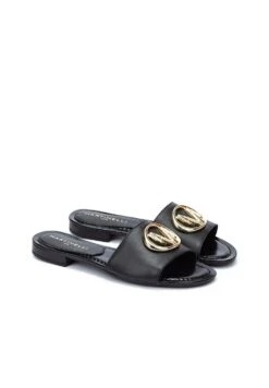 Elysees- Sandalias Planas - Black -Mundo De Zapatos 78828d16d46642e7adc3c2a5f0fb2340
