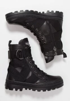 Palladium Pallabosse Tact - Botines Con Cordones - Black -Mundo De Zapatos 7947c6c486c54b479eb5ee6a154bbbfc