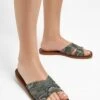 Lmjule - Sandalias Planas - Green