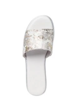 Jana Sandalias Planas - Grey Flower -Mundo De Zapatos 7ac5770d1ae1471e837cea902c4566e1