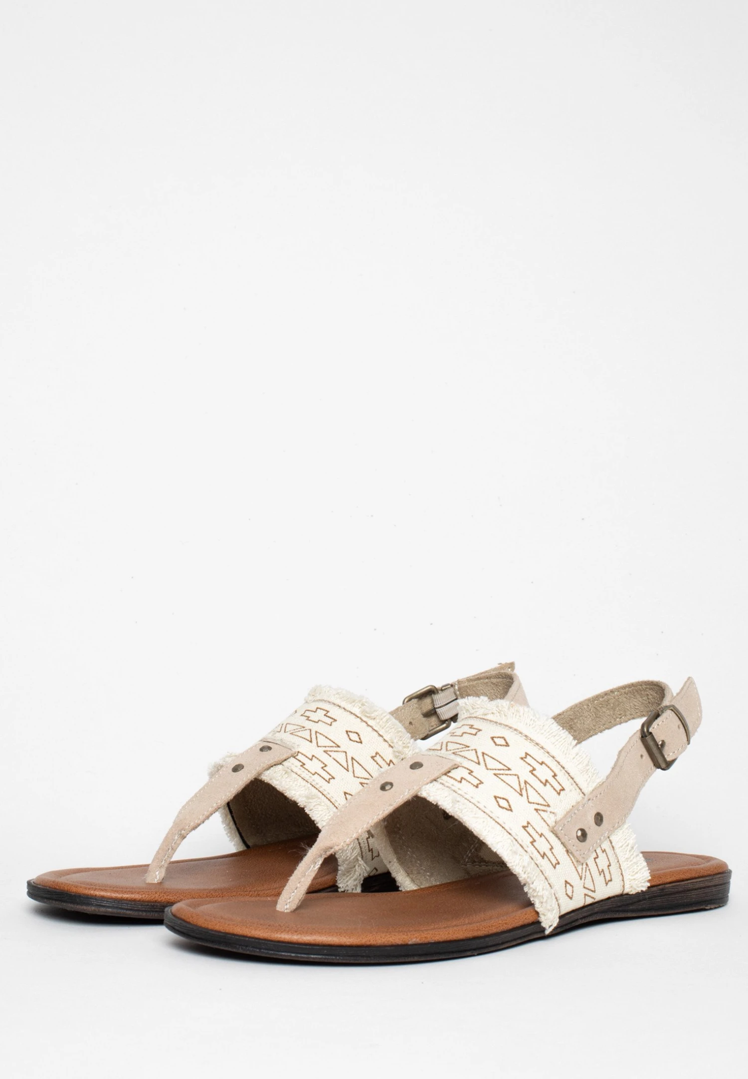 Minnetonka Panama Thong - Sandalias De Dedo - Beige 3 Minnetonka Panama Thong - Sandalias De Dedo - Beige - Imagen 3